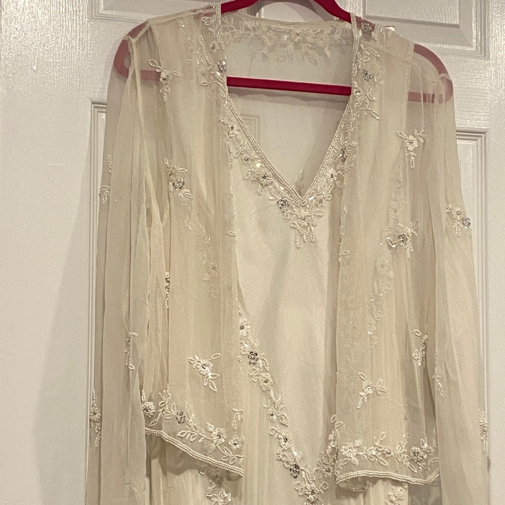Vintage style, bohemian wedding/dress